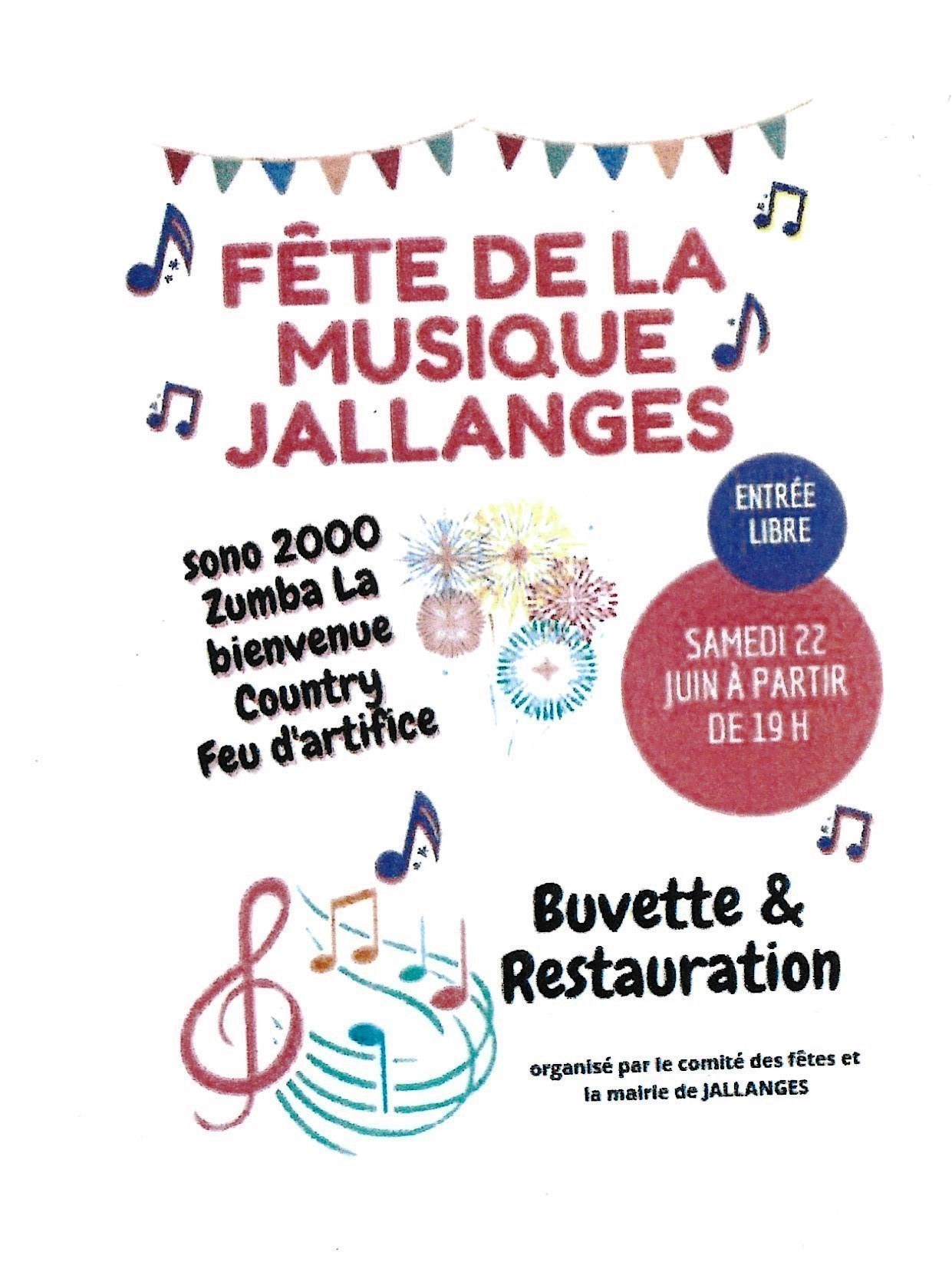 Fête de la Musique 2024 à Jallanges